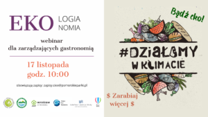 Czy Ekologia jest Ekonomiczna? – bezpłatne webinarium – 17 listopada, 10:00